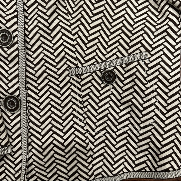 Peck & Peck Collection Herringbone Linen Blazer - Picture 7 of 9